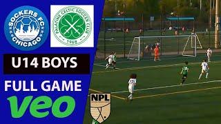 Sockers FC vs Palatine Celtic - U14 2010 NPL Full Game in VEO  [May 13 2024]