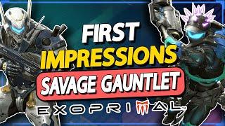 First Impressions - Savage Gauntlet PvE Challenge Mode - Exoprimal