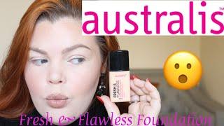 REVIEW// AUSTRALIS Fresh & Flawless Full Coverage, Lightweight Foundation