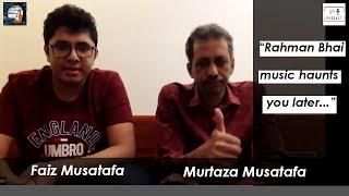 "Usually classical singers light music ko chota samajhte hai.."Murtaza Mustafa|Faiz Mustafa|Part 1