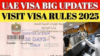 UAE Visa Update 7th Dec 2024 || Dubai visit Visa Latest Update || UAE Visit Visa Latest News