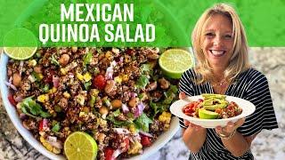 Quick & Easy Mexican Quinoa Salad | Kathy's Vegan Kitchen