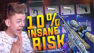 10x 10% INSANE Risk Tradeups! (Norse, Canals, St. Marc)