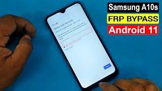 Samsung A10s FRP Bypass Android 11 Google Lock Bypass A10s Android 11 FRP Unlock New Method ||