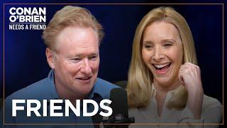 Conan Sat With The “Friends” Cast At Lisa Kudrow’s Wedding  | Conan O'Brien Needs A Friend