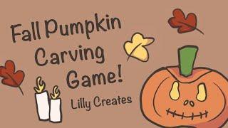 Interactive Pumpkin Carving Game Fall 2022 | Lilly Creates