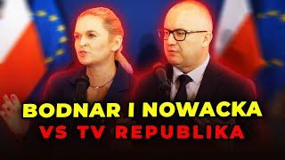 "Tusk mówi wprost: będę łamał prawo". TV Republika vs Bodnar i Nowacka