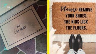 NEW!!! Hilarious Doormats: Welcome Signs That Will Make You LOL!