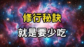 修行的秘訣，就是要少吃：修行人的秘密，節飲食驅遣鬼神！ #開悟 #覺醒 #靈性成長