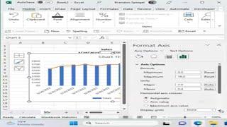 Change the Range of The Secondary Y Axis in Microsoft Excel! #shorts #howto #tutorial #trending