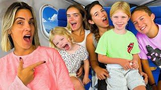 10 HOUR Flight With 6 Kids!