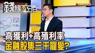 《高獲利+高殖利率 金融股集三千寵愛?》【錢線百分百】20241213-3│非凡財經新聞│