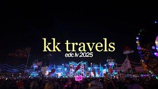 kk travels: edc las vegas 2025
