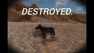 1 Dire Wolf DESTROYS A Smilodon | Ecos La Brea