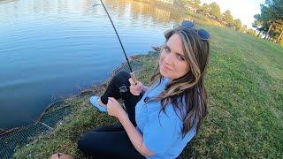 GIRLFRIEND has MELTDOWN while FISHING!!