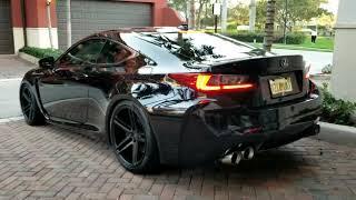 2015 Lexus RC-F Sound Apexi-MF Exhaust System