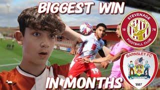 STEVENAGE'S MOST UNEXPECTED WIN! | Stevenage FC vs Barnsley FC