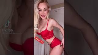 Smoking hot tiktok babe lingerie ass or titties