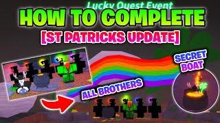 How to Complete Lucky Event Quest and Catch 5 Exotic Fish in Fisch Update! (ALL 5 Brothers)