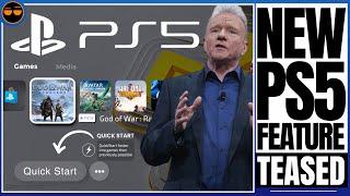 PLAYSTATION 5 - NEW PS5 QUICK START PLAY UPDATE!? / NEW PS5 FEATURE UPDATE TEASED /DEATHSTRANDING 2…