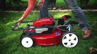 Toro Recycler Mower with Smart Stow