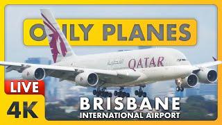  LIVE QATAR A380 Departure @ BNE / YBBN / BRISBANE Airport w/  Matty + ATC ️