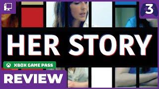 Bite Sized Murder Mystery - Her Story Review (Game Pass)