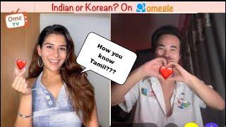 Singing tamil song for strangers ️#omegle