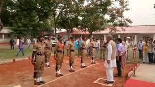 Rs college  muzaffarpur bihar  ncc   guard drill