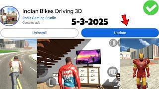 NEW UPDATE आ गया | ALL NEW CHEAT CODES ? INDIAN BIKE DRIVING 3D NEW UPDATE 2025