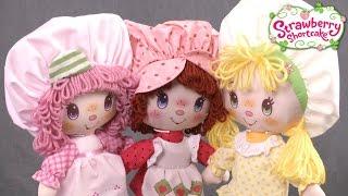 Strawberry Shortcake Classic Rag Doll, Rasberry Tart & Lemon Meringue from The Bridge Direct