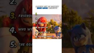 Ranking Sonic Movie Moments 