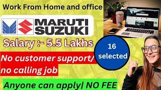 No customer support job #JOB 45,000 Salary Online Work From Home Jobs 2024  Online Jobs at Home 