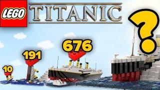 LEGO Titanic Wreck in Different Scales | Comparison