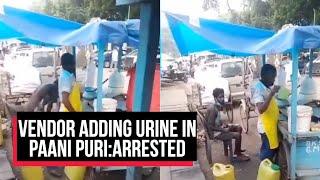 Viral video:Vendor caught adding urine in  Panipuri water | Cobrapost