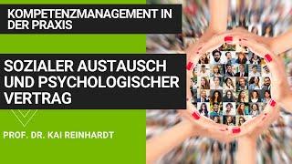 Sozialer Austausch und psychologischer Vertrag | Strategisches Kompetenzmanagement