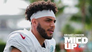 Drake London is mic'd up during joint practice in Miami | Atlanta Falcons | NFL