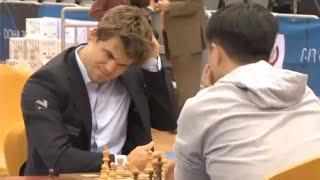 MAGNUS VS XIANGZHI || World Rapid & Blitz Chess