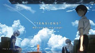 "TENSIONS" ｢feat. 高橋洋子｣ by Shiro SAGISU ― Welcome to the stage! / Evangelion【TH, EN, JP Lyrics】