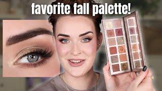 ABH Rose Metals Eyeshadow Palette | Soft Fall Glam Tutorial