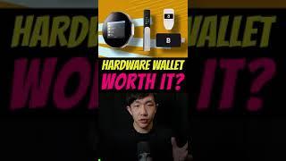 Does a hardware wallet actually protect you?  #shorts #hardwarewallet #trezor #bitcoinwallet