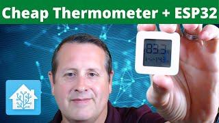 Use this CHEAP Xiaomi thermometer with an ESP32 and Home Assistant.