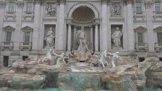 Rome's iconic Trevi Fountain reopens after maintenance works