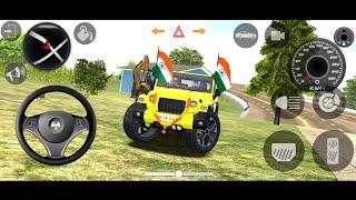 Dollar (Song) Modified Mahindra Yellow Thar || Cars Raceing Game 3D || Car Game Gameplay Part 01