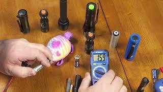 Using Single-Battery Flashlights to Extract ALL the Power from AA and AAA Batteries