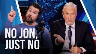Jon Stewart Could Not Be More Incorrect About Trump's Tariffs - And His Stance is Anti-American
