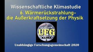 Klimastudie 6:  Gegenstrahlung /Wärmerückstrahlung gemäß CO2 Treibhauseffekt widerspricht der Physik