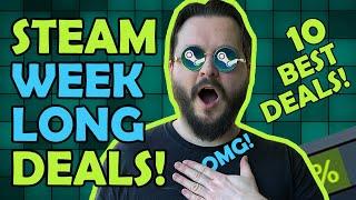 Steam Weeklong Deals! Best 10 Games and Best Discounts of the Week!