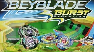 BEYBLADE BURST EVOLUTION! Star Storm Battle Set Unboxing & Review - Genesis Valtryek V3 & Satomb S3