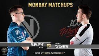 Team Envy vs 100 Thieves | CWL Pro League 2019 | Division B | Week 4 | Day 1